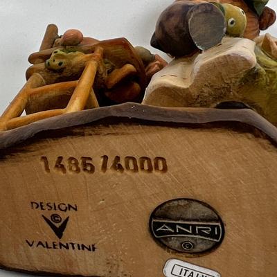 Anri Italian Wood Carving  "A loving Spoonful"
