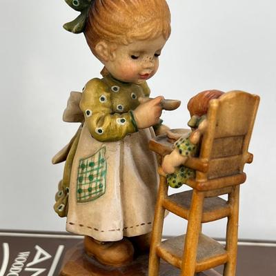 Anri Italian Wood Carving  "A loving Spoonful"