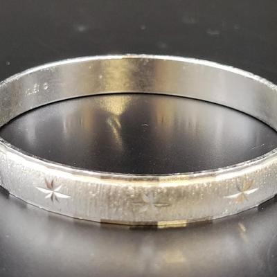 BEAUTIFUL MONET VINTAGE SILVER TONED STARBURST BRACELET