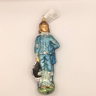 Lot 1355 Christopher Radko Glass Ornament, Signed & Numbered 1997 The Blue Boy for Huntington 804/5000