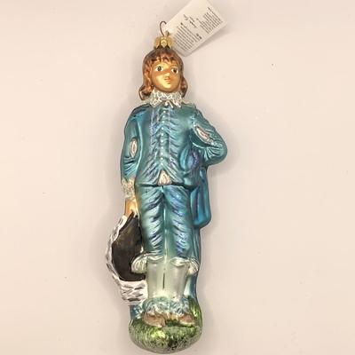 Lot 1355 Christopher Radko Glass Ornament, Signed & Numbered 1997 The Blue Boy for Huntington 804/5000