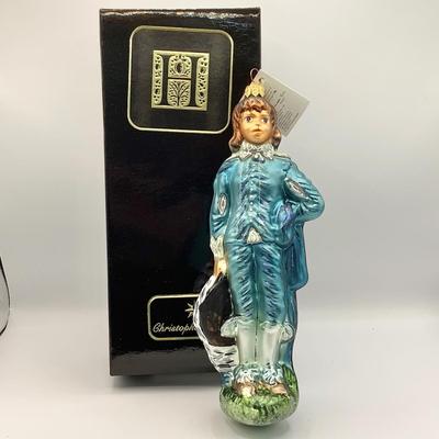 Lot 1355 Christopher Radko Glass Ornament, Signed & Numbered 1997 The Blue Boy for Huntington 804/5000