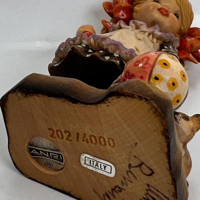 Anri Italian Wood Carving  "Lets Play"