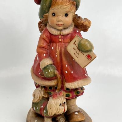 Anri Italian Wood Carving  "Special Delivery"
