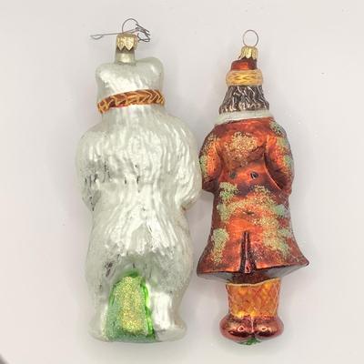 Lot 1356 Christopher Radko Glass Ornament, 1997 Moscows Circus, Ivan and Misha, with box