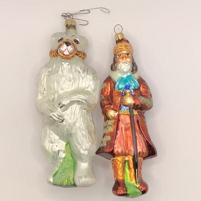 Lot 1356 Christopher Radko Glass Ornament, 1997 Moscows Circus, Ivan and Misha, with box