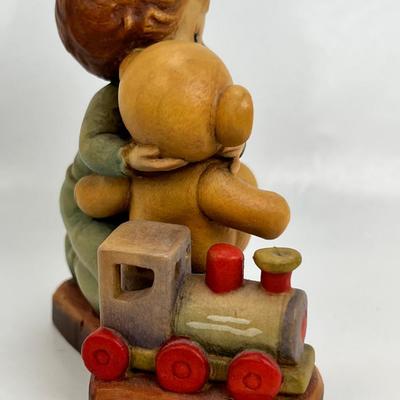 Anri Italian Wood Carving  "Cuddles  " Signed