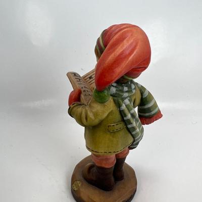 Anri Italian Wood Carving "Joy to the World"
