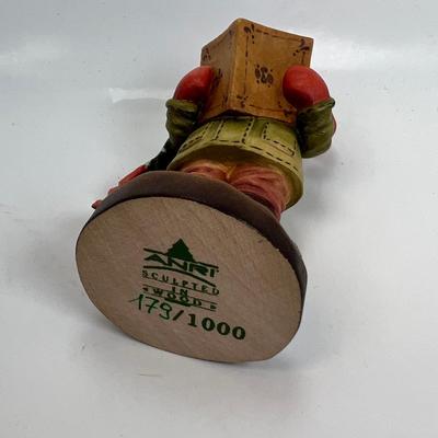Anri Italian Wood Carving "Joy to the World"