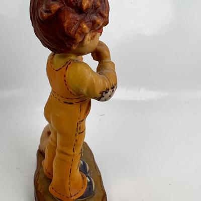 Anri Italian Wood carving "Sweet Treat"