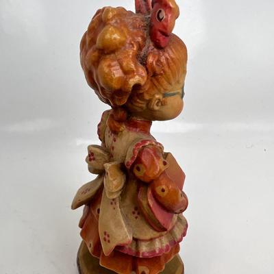 Anri Italian Wood carving "Off to School"