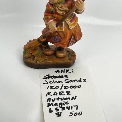 Anri Italian Wood carving "Autumn Magic"  RARE