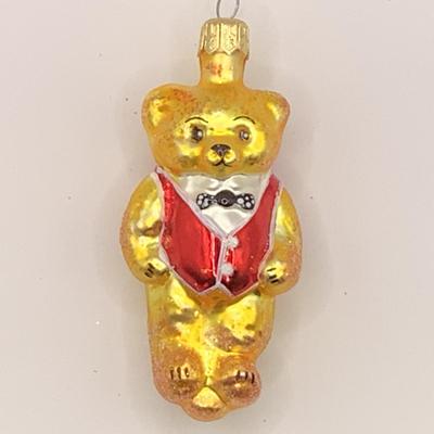 Lot 1359 Christopher Radko Glass Ornament, 1994 Tiny Ted