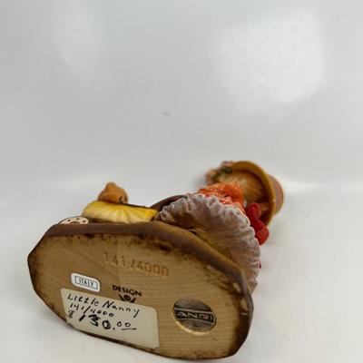 Anri Italian Wood Carving  Collectible figurine "Little Nancy"