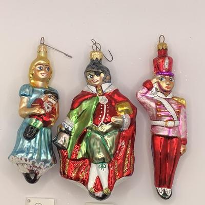 Lot 1361 Christopher Radko Glass Ornaments, 1995 Nutcracker Suite I Set, with box