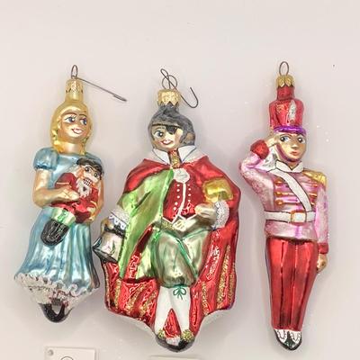 Lot 1361 Christopher Radko Glass Ornaments, 1995 Nutcracker Suite I Set, with box