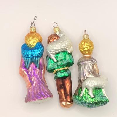 Lot 1364 Christopher Radko Glass Ornaments, 1997 Shepherdâ€™s Prayer, Gloria, with box