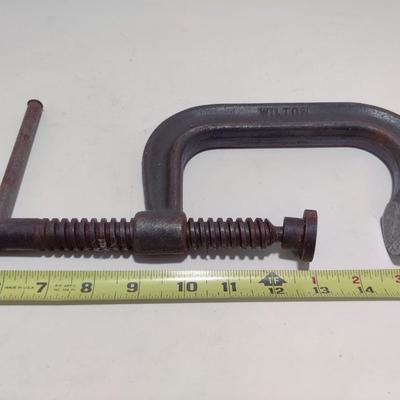 WILTON 5" C-CLAMP SCHILLER PARK ILL. USA