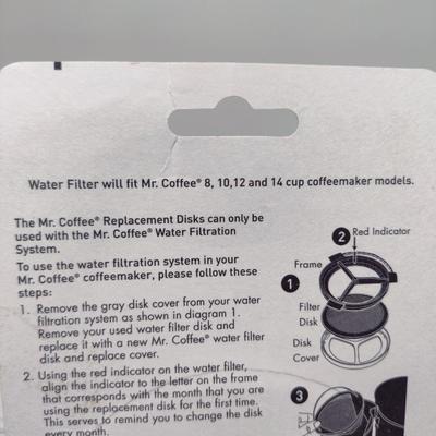 MR COFFEE REPLACEMENT DISKS 3 PACKS LOT