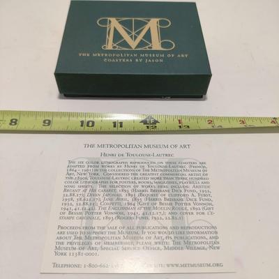 THE METROPOLITAN MUSEUM OF ART COASTERS BY JASON