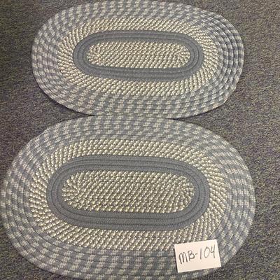 2 Blue Rugs