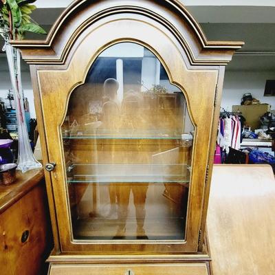 ANTIQUE JASPER CABINET SECRETARY CABINET