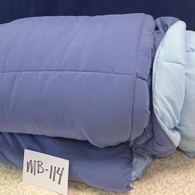 Blue Bedspread