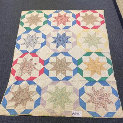 Star Quilt 62â€ x 80â€