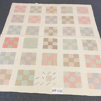 Family Quilt 62â€ x 73â€