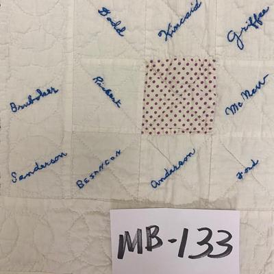 Family Quilt 62â€ x 73â€