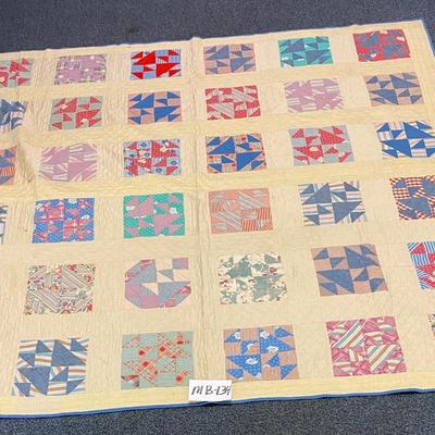 Quilt 81â€ x 78â€