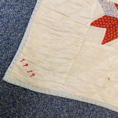 1959 Quilt 73â€ x 92â€