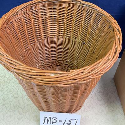 Wicker Waste Basket