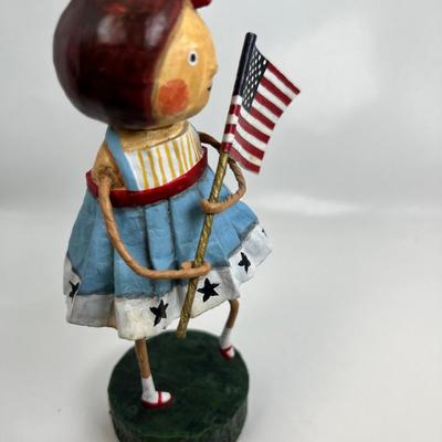 Lori Mitchell  ESC  " Little Betsey Ross " Figurine