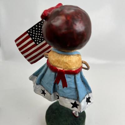 Lori Mitchell  ESC  " Little Betsey Ross " Figurine
