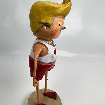 Lori Mitchell  ESC  " Lars the Lifeguard " Figurine