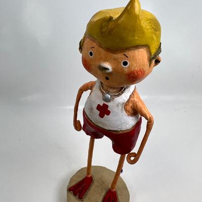 Lori Mitchell  ESC  " Lars the Lifeguard " Figurine