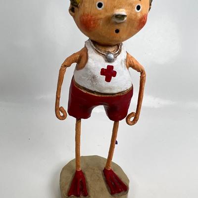Lori Mitchell  ESC  " Lars the Lifeguard " Figurine
