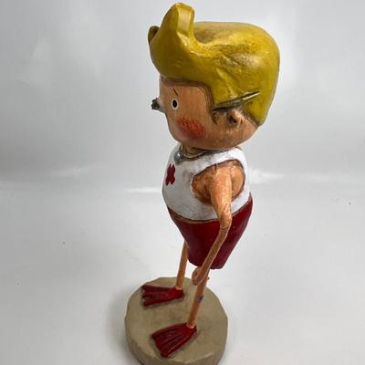 Lori Mitchell  ESC  " Lars the Lifeguard " Figurine