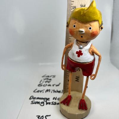 Lori Mitchell  ESC  " Lars the Lifeguard " Figurine