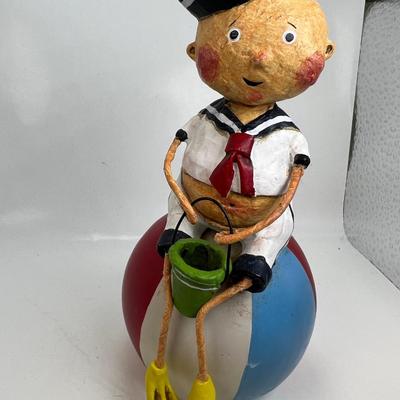 Lori Mitchell  ESC  "Bernie and the Beach ball " Figurine
