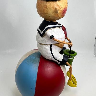 Lori Mitchell  ESC  "Bernie and the Beach ball " Figurine