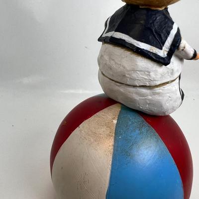 Lori Mitchell  ESC  "Bernie and the Beach ball " Figurine