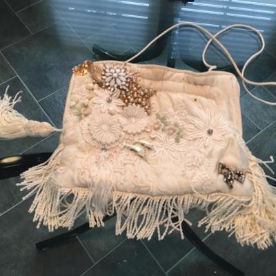 VIntage purse with jewelry accents