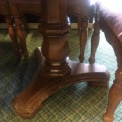 For Sale table with 6 chairs