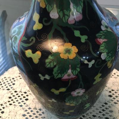 Cloisonne vase
