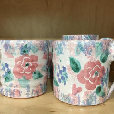 Colorful coffee cups