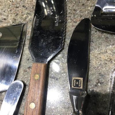 collection of Cheese knives and slicers