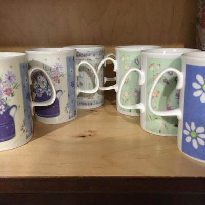 Coffee cup collection