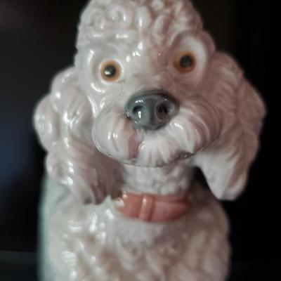 Lladro Woolly dog poodle #1259 standing retired